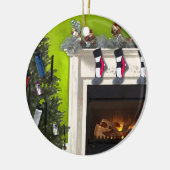Der Baum des Läufers Keramikornament (Links)