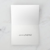 Der Baum des Lebens denkt an euch Niedliche Karte (Innenseite)