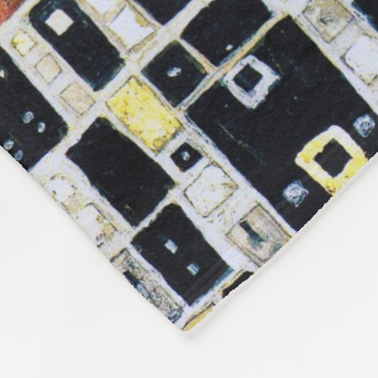 Der Baum des Lebens (Detail), Klimt Fleecedecke (Ecke)