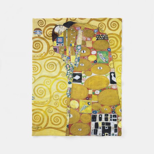 Der Baum des Lebens (Detail), Klimt Fleecedecke (Vorderseite)