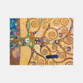 Der Baum des Lebens (Detail), Klimt Fleecedecke (Vorderseite (Horizontal))