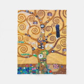 Der Baum des Lebens (Detail), Klimt Fleecedecke (Vorderseite)