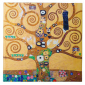 Der Baum des Lebens (Detail), Klimt Fliese (Vorderseite)