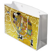 Der Baum des Lebens (Detail), Klimt Große Geschenktüte (Rückseite Schrägansicht)