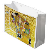 Der Baum des Lebens (Detail), Klimt Große Geschenktüte (Vorderseite Schrägansicht)