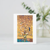 Der Baum des Lebens (Detail), Klimt Postkarte (Stehend Vorderseite)