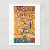 Der Baum des Lebens (Detail), Klimt Postkarte (Vorderseite)
