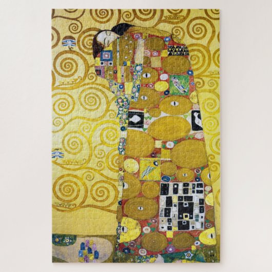 Der Baum des Lebens (Detail), Klimt Puzzle (Vertikal)