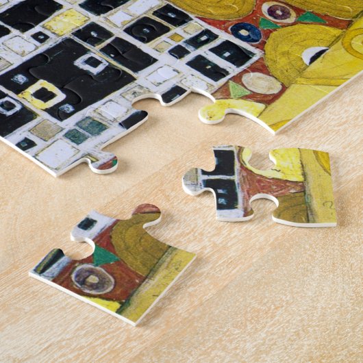 Der Baum des Lebens (Detail), Klimt Puzzle (Seite)