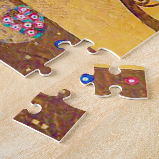 Der Baum des Lebens (Detail), Klimt Puzzle (Seite)