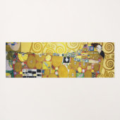 Der Baum des Lebens (Detail), Klimt Yogamatte (Rückseite (Horizontal))