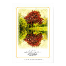 Der Baum des Lebens Größe 13x19