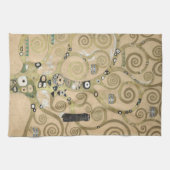 Der Baum des Lebens, Gustav Klimt Ölmalerei Geschirrtuch (Horizontal)