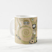 Der Baum des Lebens, Gustav Klimt Ölmalerei  Kaffeetasse (Vorderseite Links)