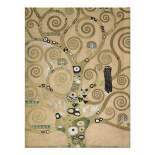 Der Baum des Lebens, Gustav Klimt Ölmalerei Poster