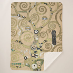 Der Baum des Lebens, Gustav Klimt Ölmalerei Sherpadecke