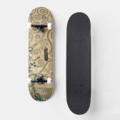 Der Baum des Lebens, Gustav Klimt Ölmalerei Skateboard (Vorderseite)