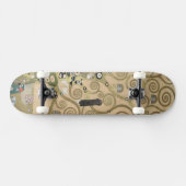 Der Baum des Lebens, Gustav Klimt Ölmalerei Skateboard (Horizontal)