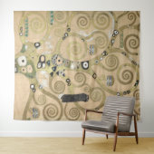 Der Baum des Lebens, Gustav Klimt Ölmalerei Wandteppich (Beispiel (Horizontal))