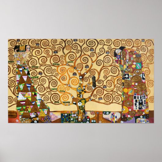 Der Baum des Lebens | Gustav Klimt | Poster (Vorne)