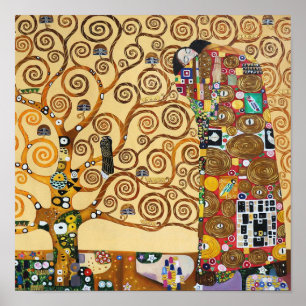 Der Baum des Lebens   Gustav Klimt   Poster