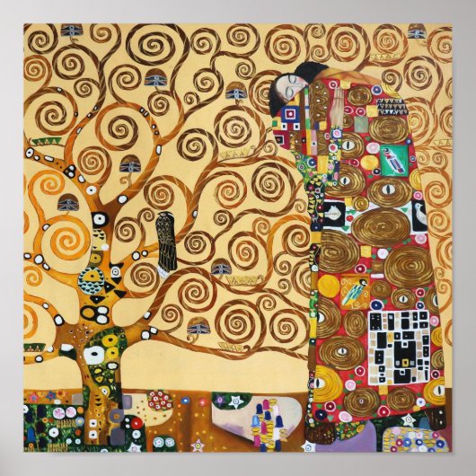 Der Baum des Lebens | Gustav Klimt | Poster (Vorne)