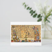 Der Baum des Lebens | Gustav Klimt | Postkarte (Stehend Vorderseite)