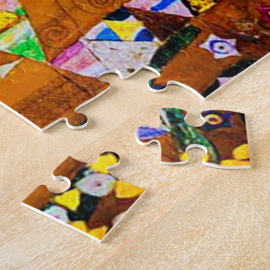 Der Baum des Lebens, Gustav Klimt Puzzle (Seite)