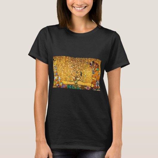 Der Baum des Lebens, Gustav Klimt T-Shirt (Vorderseite)
