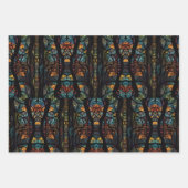 Der Baum des Lebens ist ein mächtiges und uraltes Geschenkpapier Set (Vorderseite 3)