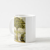 Der Baum des Lebens Kaffeetasse (Vorderseite Links)