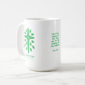 Der Baum des Lebens Kaffeetasse (Vorderseite Links)