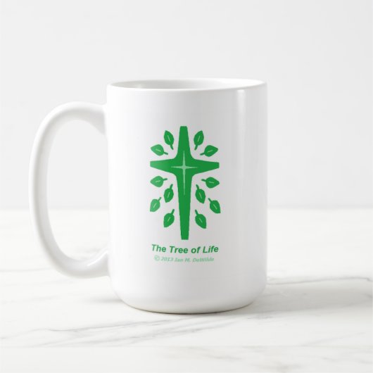 Der Baum des Lebens Kaffeetasse (Links)