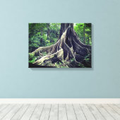 Der Baum des Lebens Leinwanddruck (Insitu (Holzboden))