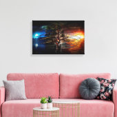 Der Baum des Lebens Leinwanddruck (Insitu (Wohnzimmer))