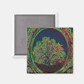 Der Baum des Lebens.... Magnet (Vorderseite/Rückseite)