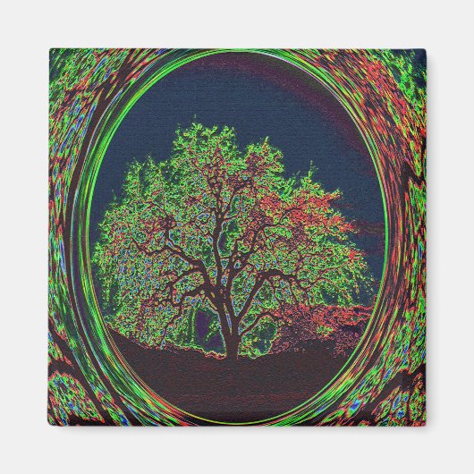 Der Baum des Lebens.... Magnet (Vorne)