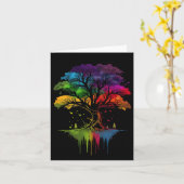 Der Baum des Lebens mehrfarbiger Baum wechselnder Karte (Gelbe Blume)