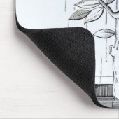 Der Baum des Lebens oder der weinende Baum Mousepad (Ecke)