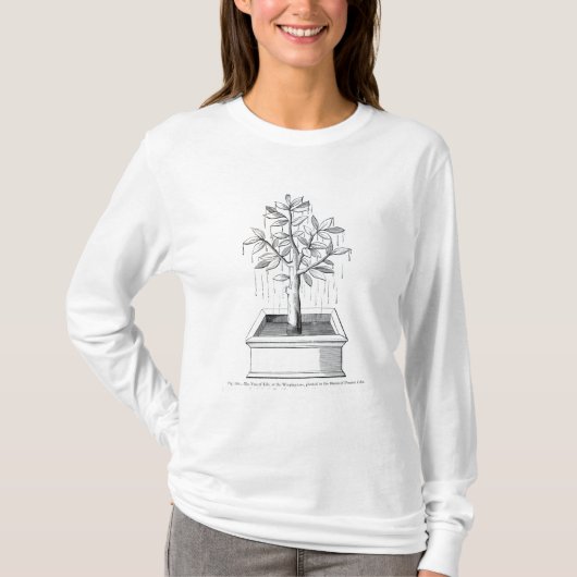 Der Baum des Lebens oder der weinende Baum T-Shirt (Vorderseite)
