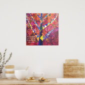 Der Baum des Lebens Poster (Küche)