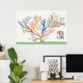 Der Baum des Lebens Poster (Heimbüro)