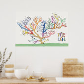 Der Baum des Lebens Poster (Küche)