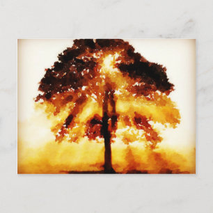 Der Baum des Lebens Postkarte