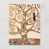 Der Baum des Lebens, Stoclet Frieze Gustav Klimt Postkarte (Vorderseite)