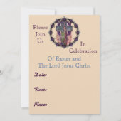 Der Baum des Lebens über Ostern Einladung (Rückseite)