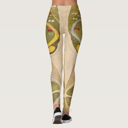 Der Baum des Wissens von Hilma af Klint Leggings (Rückseite)
