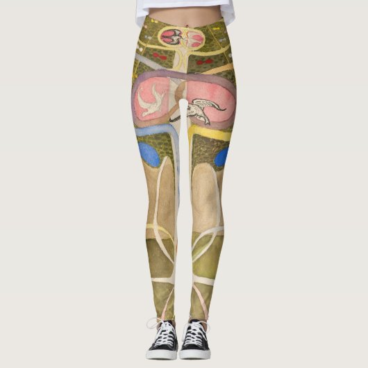 Der Baum des Wissens von Hilma af Klint Leggings (Vorderseite)