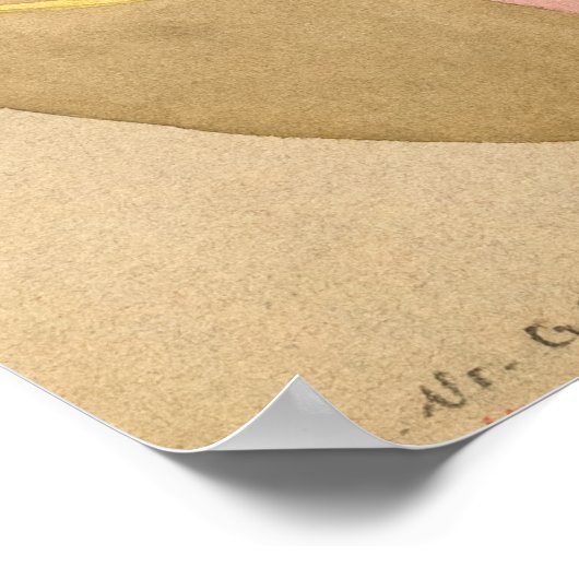 Der Baum des Wissens von Hilma af Klint Poster (Ecke)