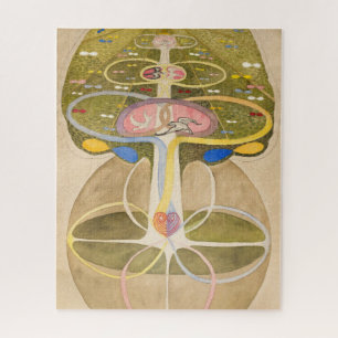 Der Baum des Wissens von Hilma af Klint Puzzle